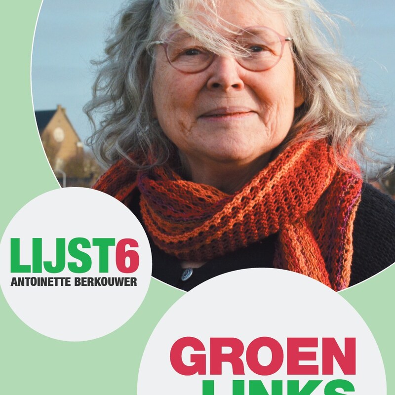 Lijsttrekker GroenLinks 2022 Antoinette Berkouwer